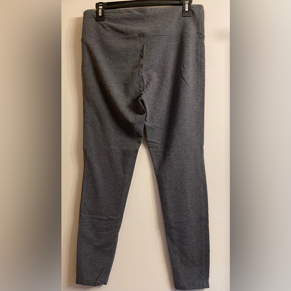 Max & Mia Leggings Womens large High-Rise Stretch Heather Grey - Picture 2 of 4